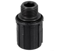 HEBEOT Corps de moyeu de vélo de montagne pour cassette Novatec avec perles (noir)