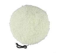 HEBEOT Couverture chauffante électrique USB en peluche pour animaux domestiques avec température constante de 28 ℃ - Cuir imperméable et tissu doux - Pour chats et chiens - Utilisation en intérieur et