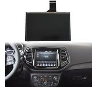 HEBEOT Écran LCD 7" pour Jeep Navigation pour Compass 2017-2020 Numéro OEM ACT3S5370FPC-A1-E, TDO-WXGA0700K00057-V1, TDO-WXGA0700K00033-V2