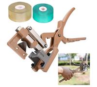 HEBEOT Ensemble de ciseaux de greffage de jardin en alliage d'aluminium - Outils de greffe d'arbres fruitiers épais pour arbres, arbres fruitiers, fleurs et branches - 29 x 14 cm