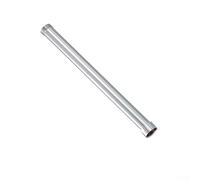 HEBEOT Extension de tube de douche en acier inoxydable pour accessoires de salle de bain 30 cm (argent)