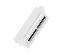HEBEOT Filtre HEPA lavable de rechange pour aspirateur robot série ECOVACS avec couche de charbon actif Construction ABS Blanc 1 paquet