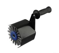 HEBEOT Fixation pour meuleuse d'angle avec grand rouleau de 100 mm pour meuleuse d'angle M14 pour polissage et polissage du métal, acier inoxydable, bois, 120 x 100 mm