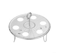 HEBEOT Grille à vapeur pliable en acier inoxydable 304 pour cocotte minute