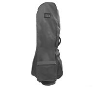 HEBEOT Housse de protection imperméable en PVC pour sac de golf avec double fermeture éclair et poche pour cartes de visite, protège contre l'eau et la saleté pour le rangement du matériel de club de