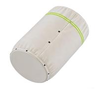 HEBEOT Housse de réservoir à pression ronde à 3 couches Oxford 600D et feuille d'aluminium d'isolation pour l'hiver Protection UV et intempéries avec bande de sécurité réfléchissante pour V (50,8 x