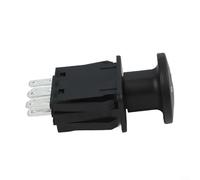 HEBEOT Interrupteur d'embrayage pour tracteur de pelouse TC342 960510164 - Commande de couplage électromagnétique en plastique noir - Pièce de rechange pour un fonctionnement sûr et efficace