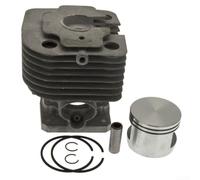 HEBEOT Kit cylindre accessoires moteur pour modèles FS450 4129 020, 42 mm 44 mm alésage pièces de moteur à carburant pour souffleurs de feuilles et réparation d'équipement