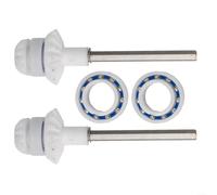 HEBEOT Kit d'assemblage d'arbre d'entraînement pour nettoyeur de piscine Zodiac Barracuda MX6 - MX8 - MX6EL - MX8EL Elite - 4 pièces