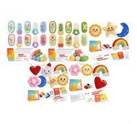 HEBEOT Kit de crochet pour débutants avec rembourrage de crochet de fil et instructions pour créer une pince à cheveux à faire soi-même avec tutoriel vidéo étape par étape pour Ma(D)