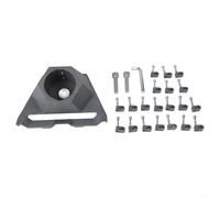 HEBEOT Kit de fixation Starlink Gen - Adaptateur de montage sur poteau - Avec outils de serrage de câble - 32 à 62 mm - Compatible avec tuyau - Fibre de verre ABS grise