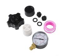 HEBEOT Kit d'entretien de filtre à sable avec manomètre bouchon de vidange et joint d'étanchéité pour EC30 EC40 S160T S180T S210T S220T S244T S270T Accessoires d'équipement de piscine