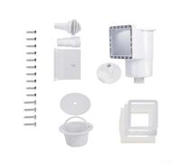HEBEOT Kit écumoire de piscine SP-1091 de rechange pour modèles Hayward - Construction en ABS résistant aux UV avec panier à débris et adaptateur pour l'entretien de l'eau claire