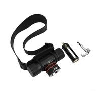 HEBEOT Lampe frontale de plongée sous-marine 1500 lumens 30 W LED étanche IPX8 profondeur 40 m avec quatre modes SOS fonction indicateur d'alimentation, clip portable et H réglable (A)