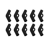 HEBEOT Lot de 10 joints de poteau de tente, accessoires de réparation pour tente de camping, coude à 130°, kit de réparation pour tiges de support (48 x 32,5)