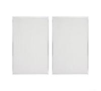 HEBEOT Lot de 2 filtres à air arrière de rechange compatibles avec 50000293 004 pour purificateurs d'air électroniques Honeywell F300E F300A F50F F58F Cadre en aluminium 50,8 x 30,5 cm