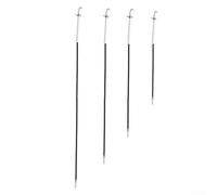 HEBEOT Lot de 4 broches d'allumage en céramique pour barbecue de 91,4 cm, électrode de rechange pour plaque de cuisson à 2 brûleurs, 91,4 cm
