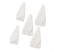 HEBEOT Lot de 5 sacs filtrants pour nettoyeur de piscine Eclipse pour ivac 350 50 - Maille polyester réutilisable - 220 x 88 mm