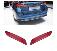 HEBEOT Paire de réflecteurs latéraux pour pare-chocs arrière en ABS rouge de rechange compatibles avec 2015 2016 2017 2018 2019 OEM 81910 02260 81920 02260 facile à installer