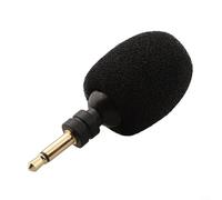 HEBEOT Pliable pour microphone avec connecteur 3 x 5 mm, compact et portable, idéal pour un son clair pendant les discours et l'enseignement (2 pôles)
