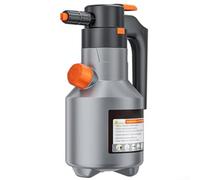 HEBEOT Pulvérisateur de mousse électrique portable pour lavage de voiture, pot pressurisé rechargeable, liquide de lavage de voiture pneumatique pour diverses solutions de nettoyage, 20 x 30 cm (gris)