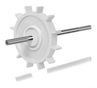 HEBEOT Roue à arbre dentelé, poulie d'entraînement sur axe de transmission d'arbre d'entraînement pour modèles Polaris 280 et 180 21,3 x 9,9 cm