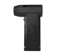 HEBEOT Souffleur portatif sans fil avec moteur sans balais de 150 000 tr/min, puissance de 210 W, batterie rechargeable USB-C 8000 mAh, faible bruit, réglage à 4 vitesses, lampe de poche et écran