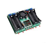 HEBEOT Testeur de capacité de batterie - Module de mesure numérique 4 canaux - Batterie au lithium - Détecteur de résistance interne - Affichage LCD - Fonction de charge