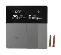HEBEOT Thermostat programmable intelligent activé pour chauffage au sol électrique chaudière à gaz TRV pour Alexa pour l'application HomeKit de commande vocale (3 A)