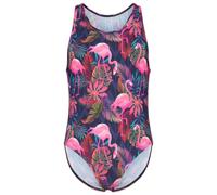 Heber Peak - Kid's SeapineHe. Swimsuit - Maillot de bain - 128 - flamingo multi print