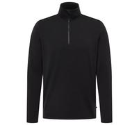 Heber Peak - MerinoBlend EvergreenHe. Half Zip - Pull en laine mérinos - 3XL - black