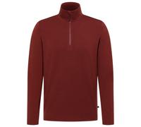 Heber Peak - MerinoBlend EvergreenHe. Half Zip - Pull en laine mérinos - L - rust red