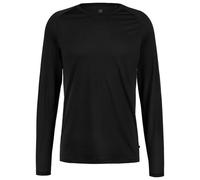 Heber Peak - MerinoCool165 EvergreenHe. L/S - Haut en mérinos - L - black