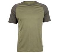 Heber Peak - MerinoCool165 EvergreenHe. T-Shirt - Haut en mérinos - 4XL - olive nights / lucky green