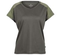 Heber Peak - Women's MerinoCool165 EvergreenHe. T-Shirt - Haut en mérinos - M - olive nights / lucky green