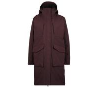 Heber Peak - Women's SylvaHe. Long Coat - Manteau - S - dark berry brown