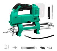 HEBERUCK Pistolet à Graisse électrique sans Fil 10 000 IPS avec Lumière LED Claire, Compatible avec Batterie Makita 18 V, Tuyau Flexible de 99,4", Pompe à Graisse électrique (sans Batterie)