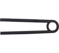 Hebie 0350F 18B E1 Chainglider protège-chaîne Chainglider avant Bosch 18 dents, pignon assorti inclus, noir