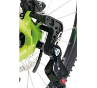 Hebie 0699 DA Adaptateur de frein à disque pour béquille latérale, compatible avec AX 0618, noir