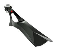 Hebie Sattelstützblech-2255584100 Plaque de Support de siège. Unisexe-Adulte, Noir, Taille Standard