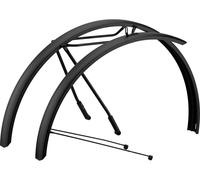 Hebie Set de Garde-Boues/Porte-Bagages Alumee av+arr noir 62 mm / 28"