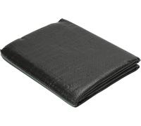 Hebitod Lot de 2 toiles anti-mauvaises herbes, 1 m x 100 m, tissu à bandelettes avec haute résistance aux UV, tissu de fond noir, perméable à l'eau et indéchirable