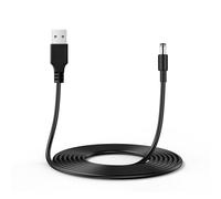 Heblumin Cordon d'alimentation 5 V compatible avec Yealink VoIP T32 T29G SIP-T20P SIP-T22P Polycom VVX 150 250 350 Cisco Voip SPA 303 500 501G Adaptateur de chargeur pour téléphones IP Câble de charge