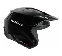 §Casque Trial Hebo Zone Pro Monocolor Noir§