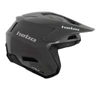 HEBO Casque moto Zone Pro Monocolor Grey L