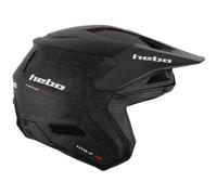 HEBO Casque moto Zone Race Carbon Forged Black L