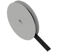 Hebotec 11-KE10005FRT Bande auto-agrippante pour grouper partie velours et partie agrippante (L x l) 5000 mm x 10 mm noir 5 m