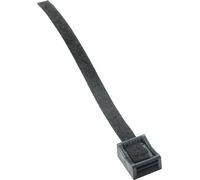 Hebotec Embase auto-agrippante pour grouper, avec embase, à visser partie velours et partie agrippante (l x H) 30 mm x 300 mm
