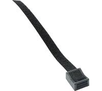 Hebotec Embase auto-agrippante pour grouper, avec embase, à visser partie velours et partie agrippante (l x H) 20 mm x 180 mm