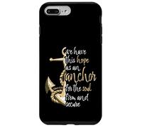 Hébreu 6:19 Verse biblique We Have This Hope as an Anchor Coque pour iPhone 7 Plus/8 Plus